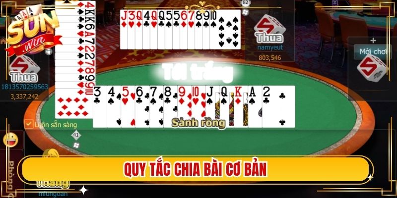 Quy tắc chia bài cơ bản